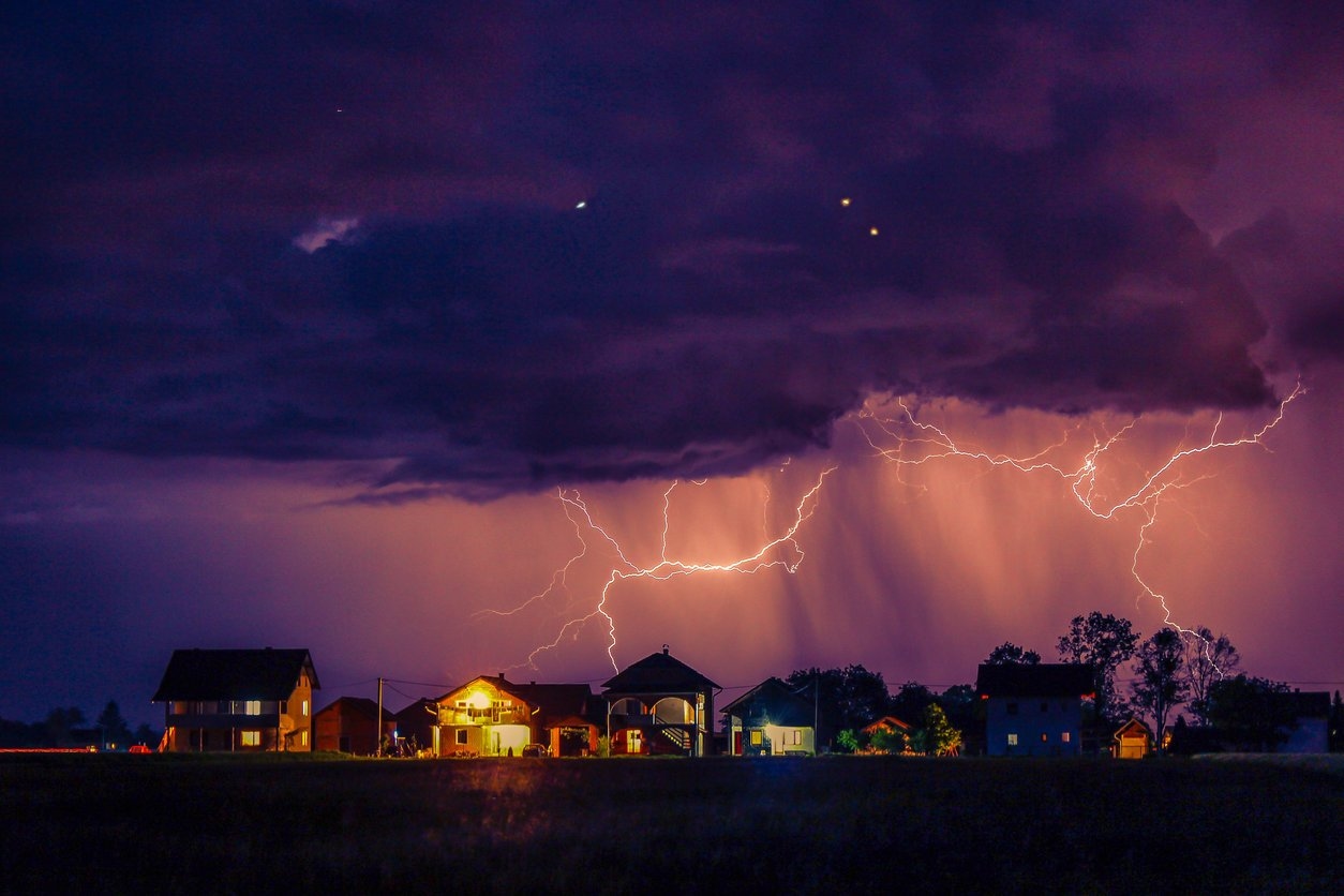 Tormentas eléctricas al final de la semana: los departamentos afectados