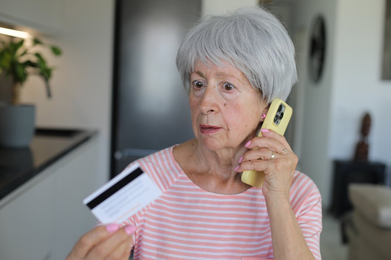 At 86, she is the victim of a huge telephone scam "that could affect anyone"