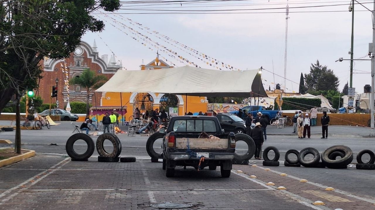 Cholula-Städte blockieren Autobahn und fordern Regierung auf, Urbanisierung ihres Landes zu stoppen