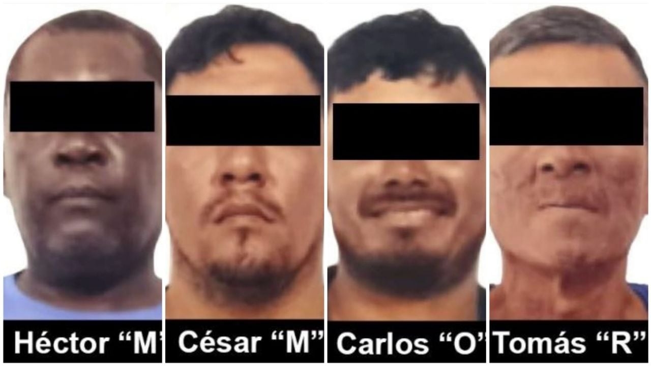 Vier mannen gearresteerd in Chiapas die een halve ton cocaïne over zee vervoerden