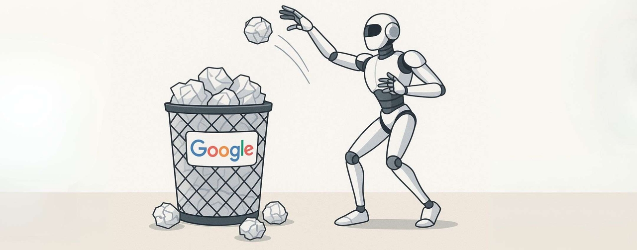 AI spazzatura invade Google: come trovare contenuti veri