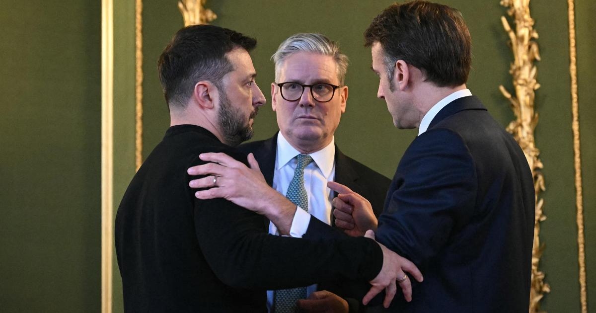 Starmer, Macron, Merz y Tusk en Kiev hoy. Trump a Putin y Zelensky: ¡Basta de esta estúpida guerra!