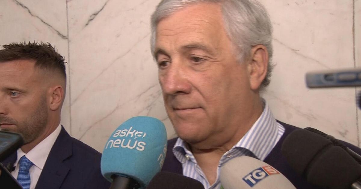 Tajani: "Adam virá para a Itália, talvez seja operado no dia 11 de junho"