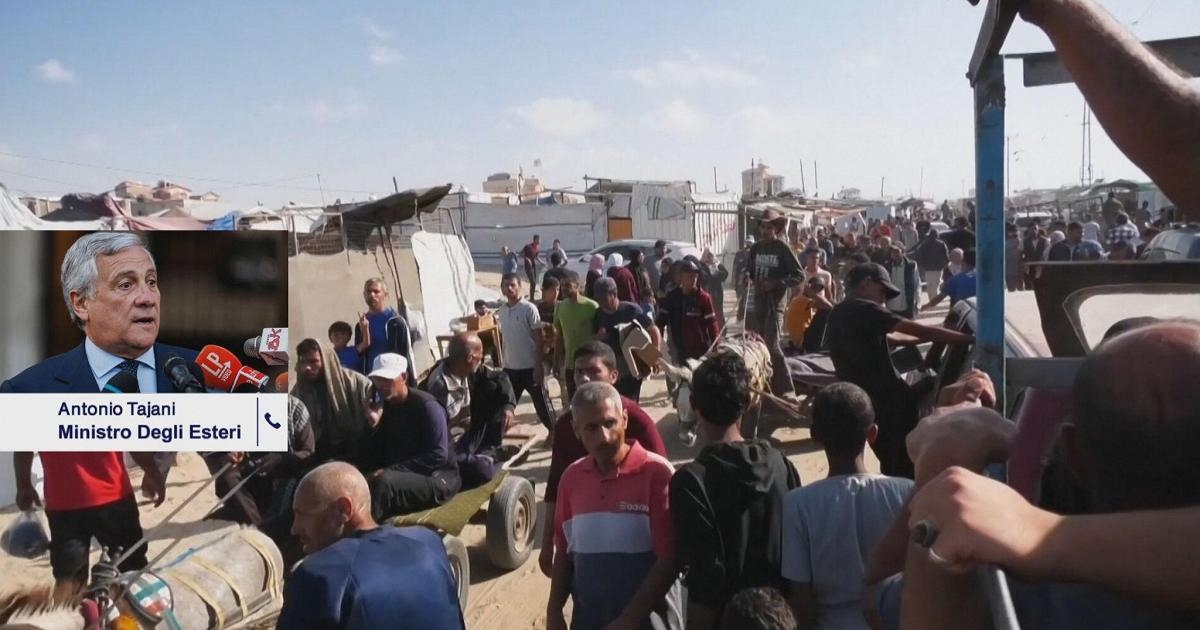 Il Ministro Tajani: "Tre aerei porteranno i bambini palestinesi bisognosi di cura"