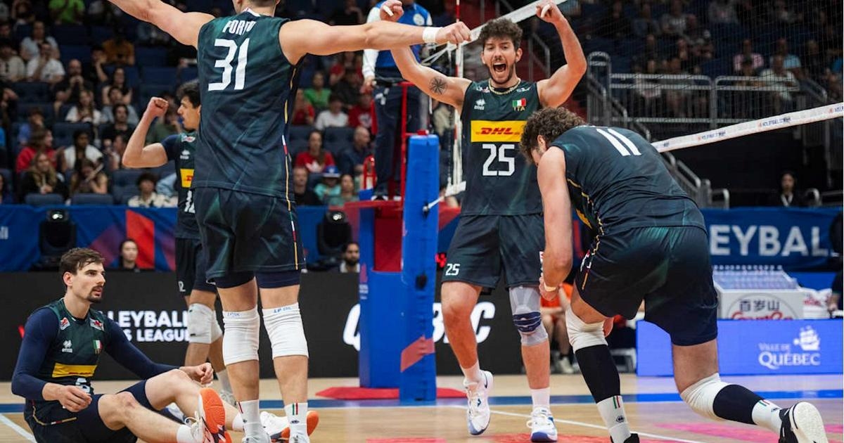 Italian Volleyball also beats Argentina: 3-1