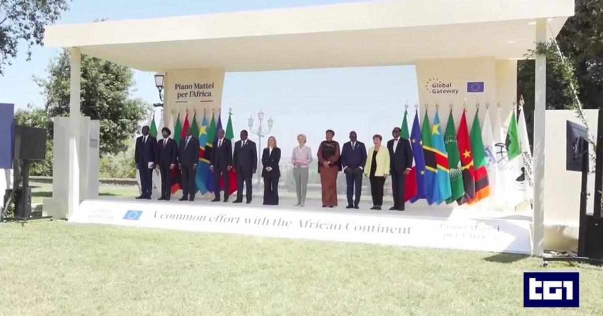 Italia, puente entre Europa y África, este es el objetivo de la cumbre de Roma con Meloni y von der Leyen