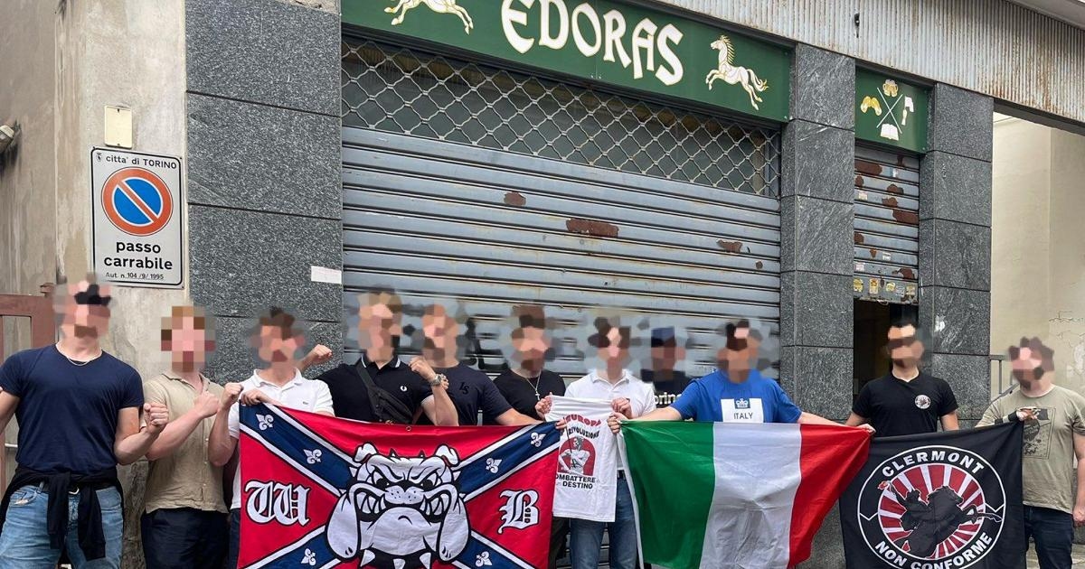 The Carabinieri of the ROS seize a club in Turin: "They exalt fascist methods"