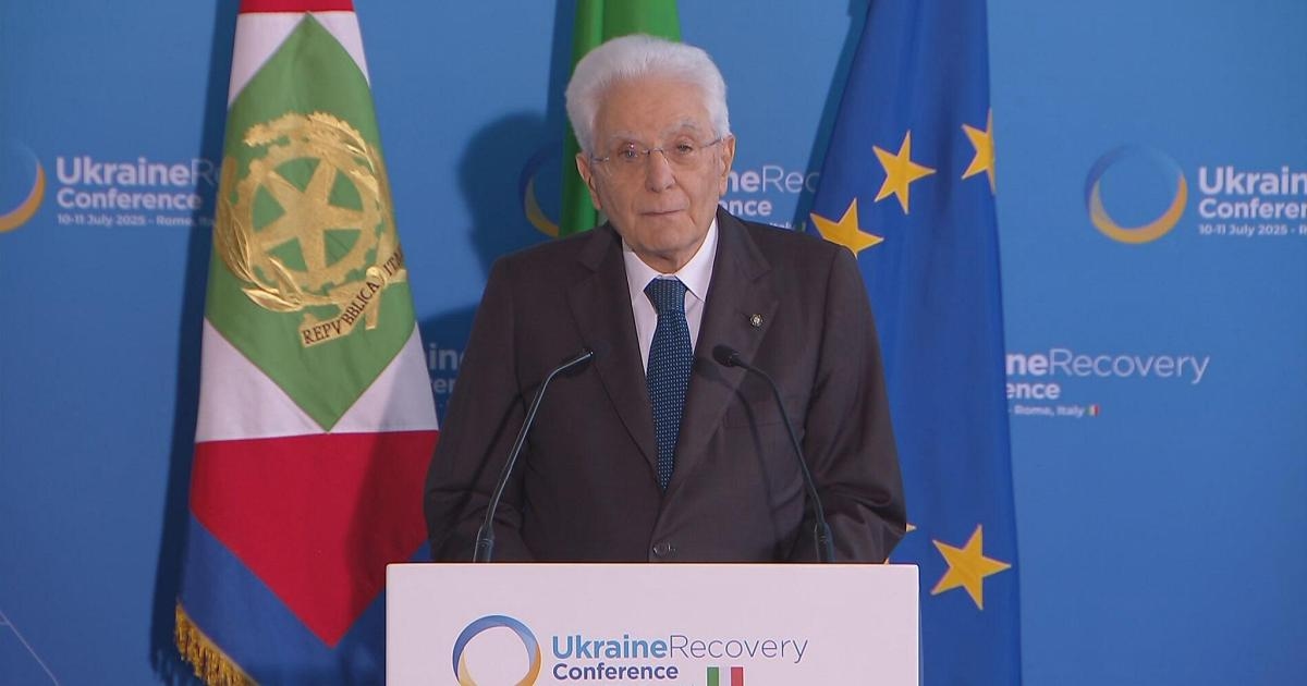 Mattarella: "Een rechtvaardige vrede in Oekraïne"