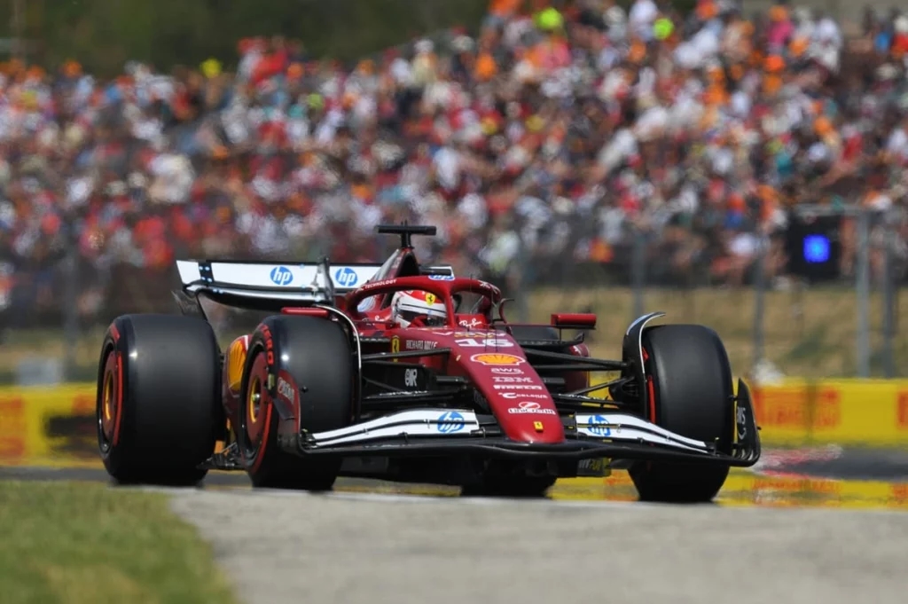 Leclerc holt beim GP von Ungarn eine außergewöhnliche Pole-Position, gefolgt von den beiden McLaren