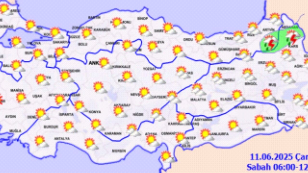 Pogoda 12 czerwca 2025