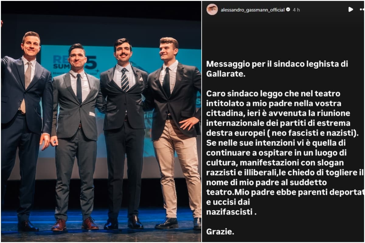 Remigration Summit, Alessandro Gassmans Wut nach der rechtsextremen Kundgebung: „Entfernen Sie den Namen meines Vaters vom Theater“