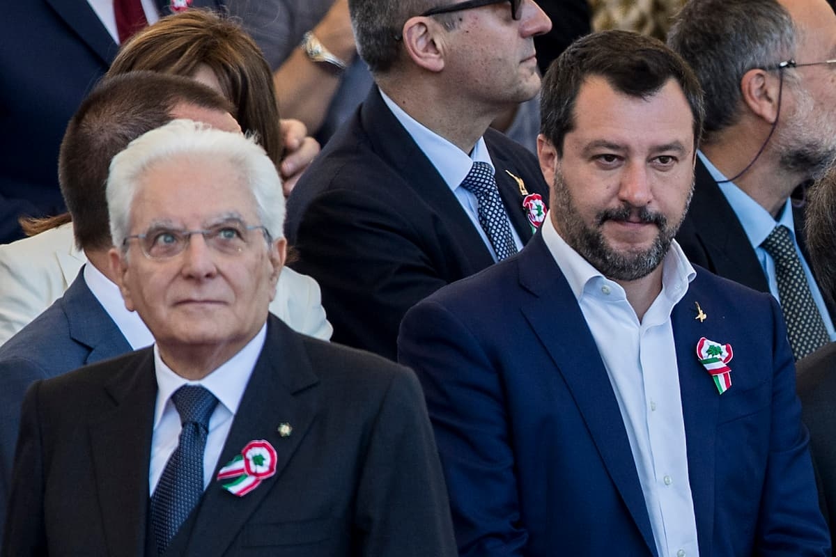 Ponte do Estreito, Quirinale bloqueia decreto de Salvini: isenções antimáfia removidas, conflito com a Liga