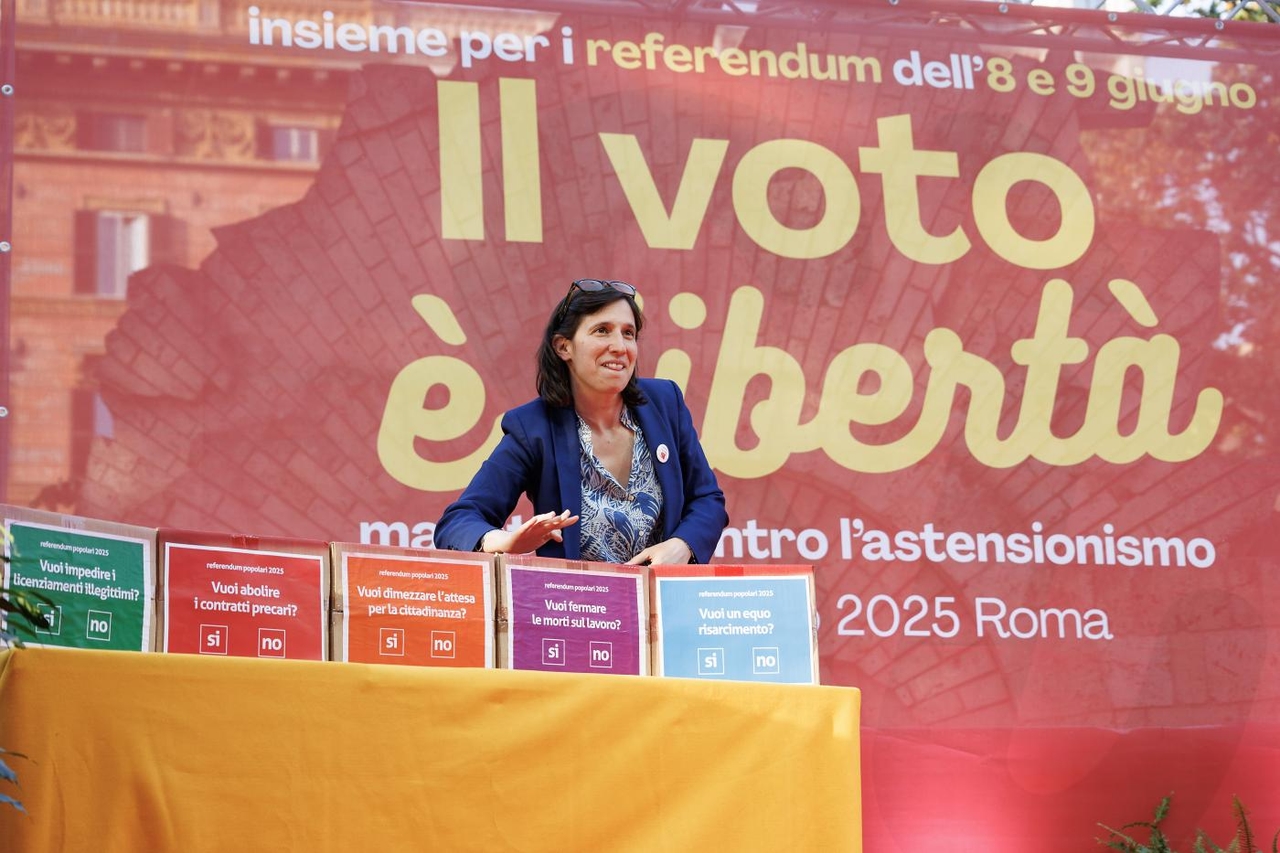 Referendum, mit Elly Schlein für 5 Ja und ein gerechteres Italien