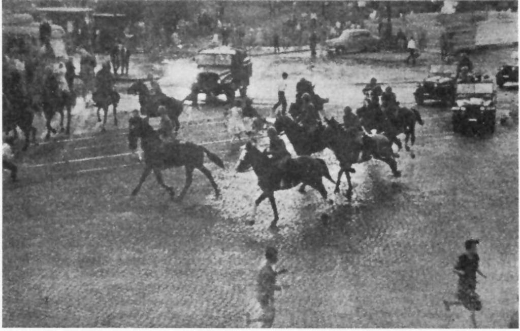 The history of the July 1960 protests: protests against a violent, fascist government