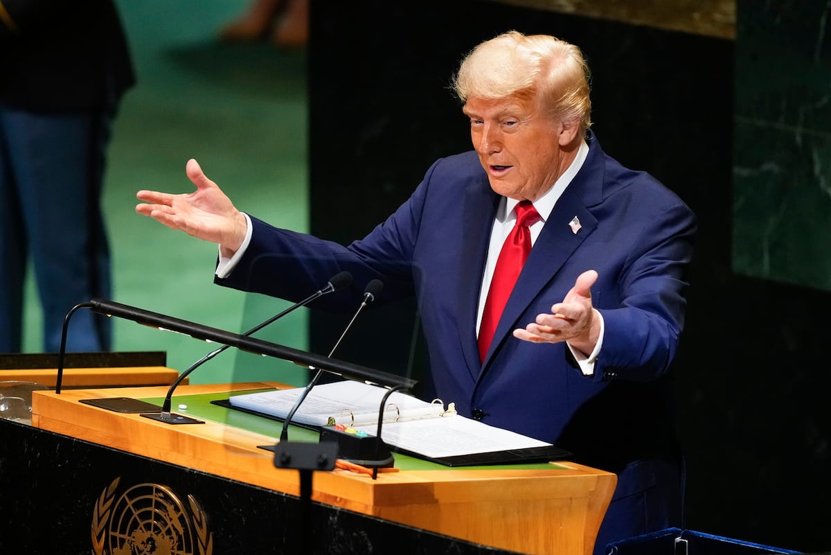 Trump at the UN, a show of climate denial and lies: "I ended seven wars, recognizing Palestine as a gift to Hamas."