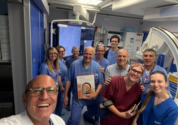 Busto Arsizio - Cardiologia de Busto Arsizio: primeiro centro na província de Varese a intervir com o sistema Symplicity Spyral™ - - Varese News