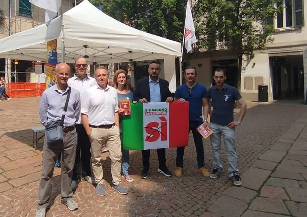 Varese - Referendo de 8 e 9 de junho, no mirante Varese do M5S - - Varese News