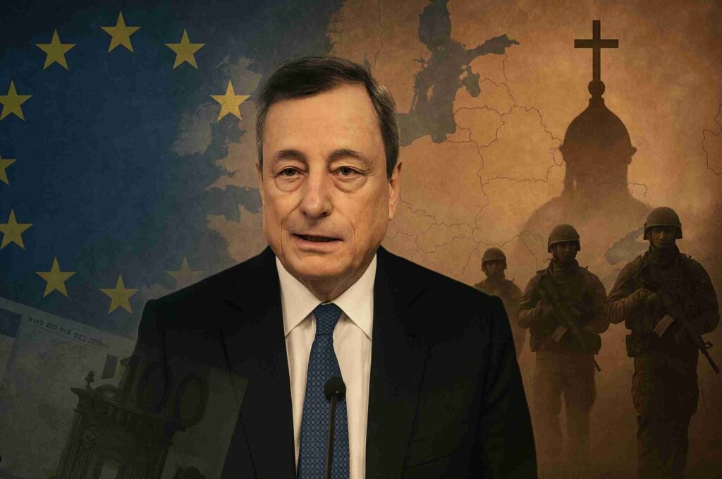 Draghi al Meeting di Rimini: la tecnocrazia celebra se stessa