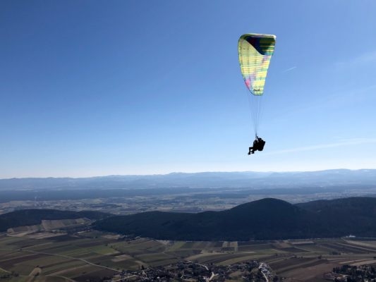 Pilot paralotni rozbił się w Vorarlbergu