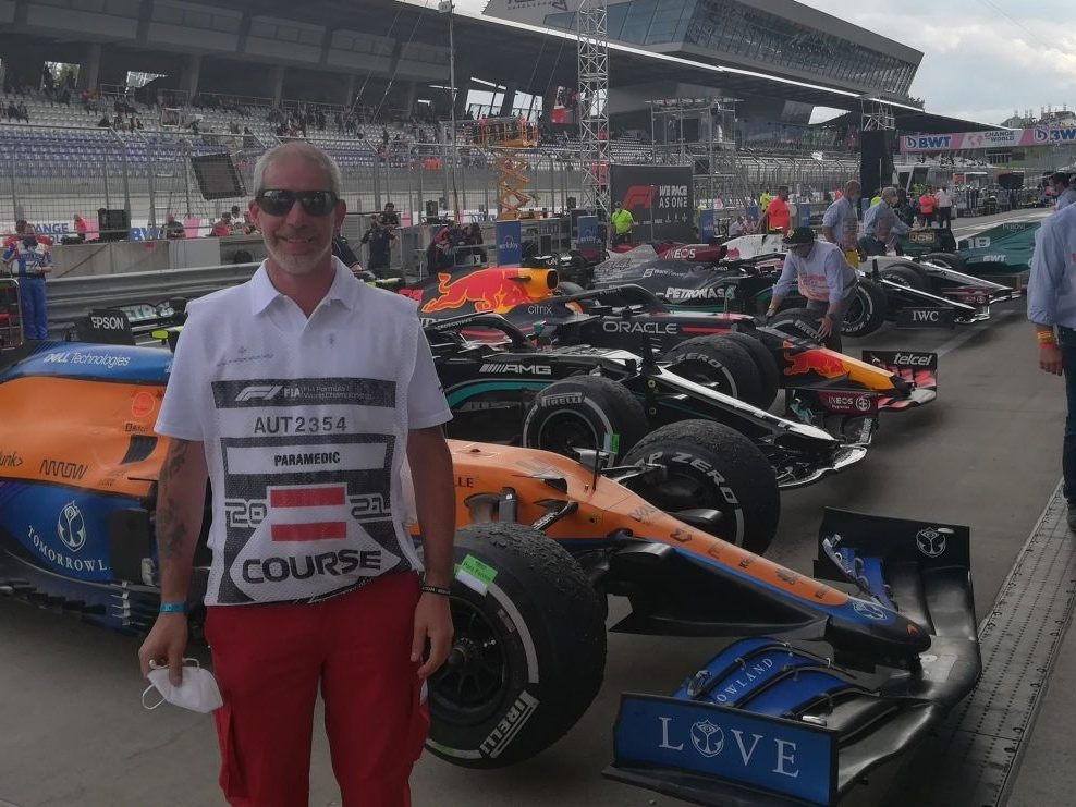 Un Götzner en action en Formule 1