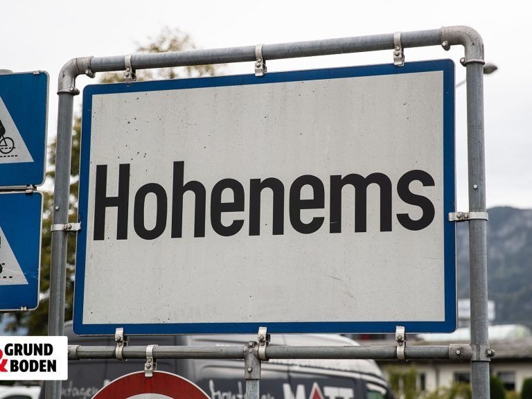 Hohenems'te bir mülk 780.000 avroya satıldı