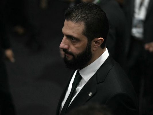 Al-Sharaa chegou aos EUA