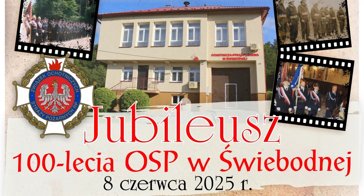 Centenario del Cuerpo de Bomberos Voluntarios de Świebodna