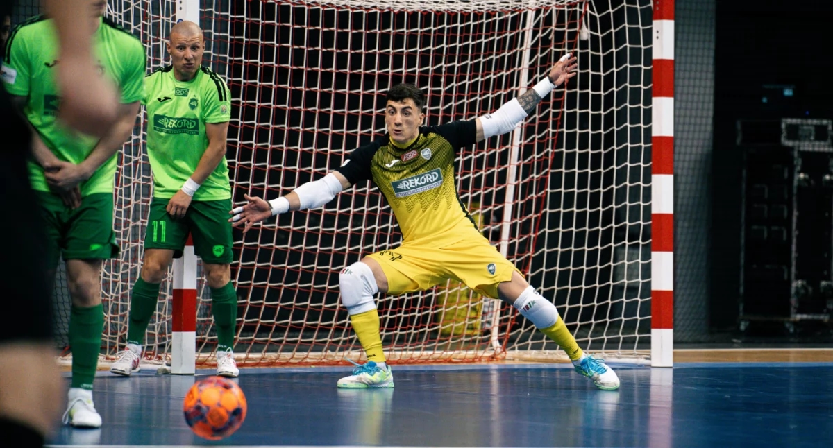 Goleiro da seleção polonesa no Texom Eurobus Przemyśl!