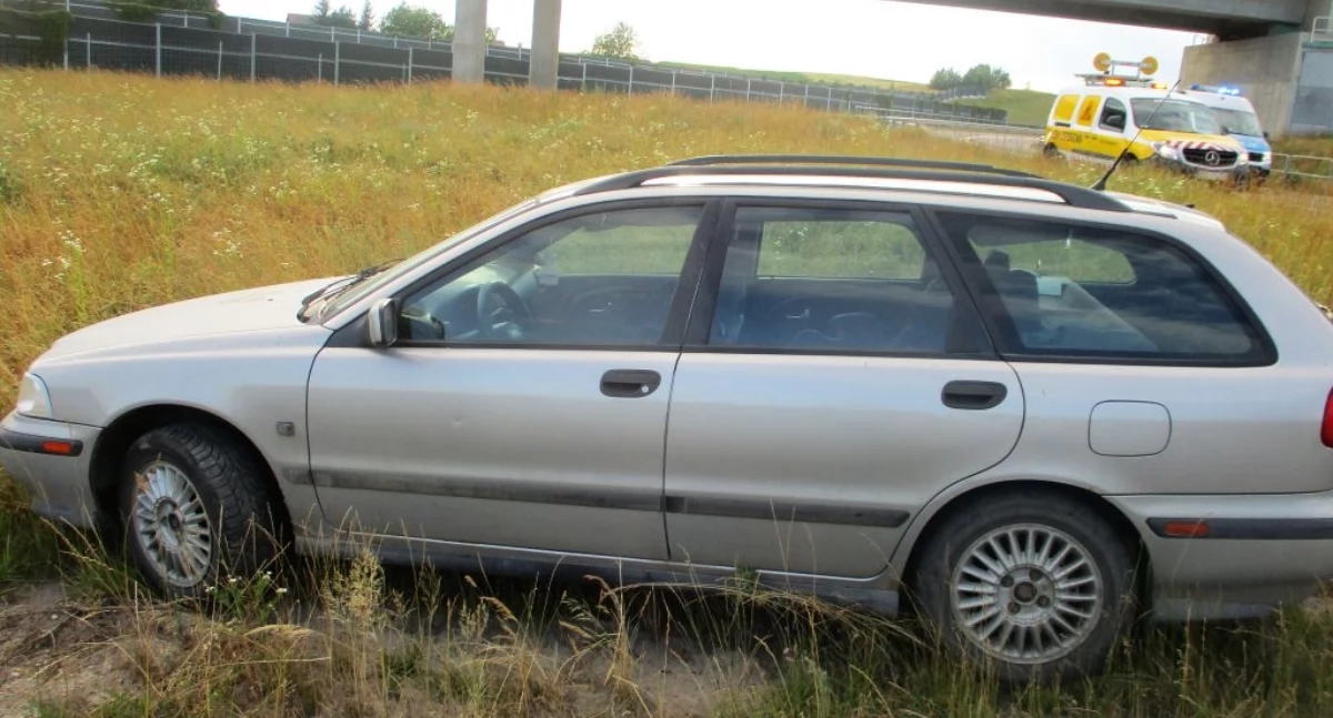 39-year-old man drove with over 4 per mille in his system. He was traveling with a woman and a child