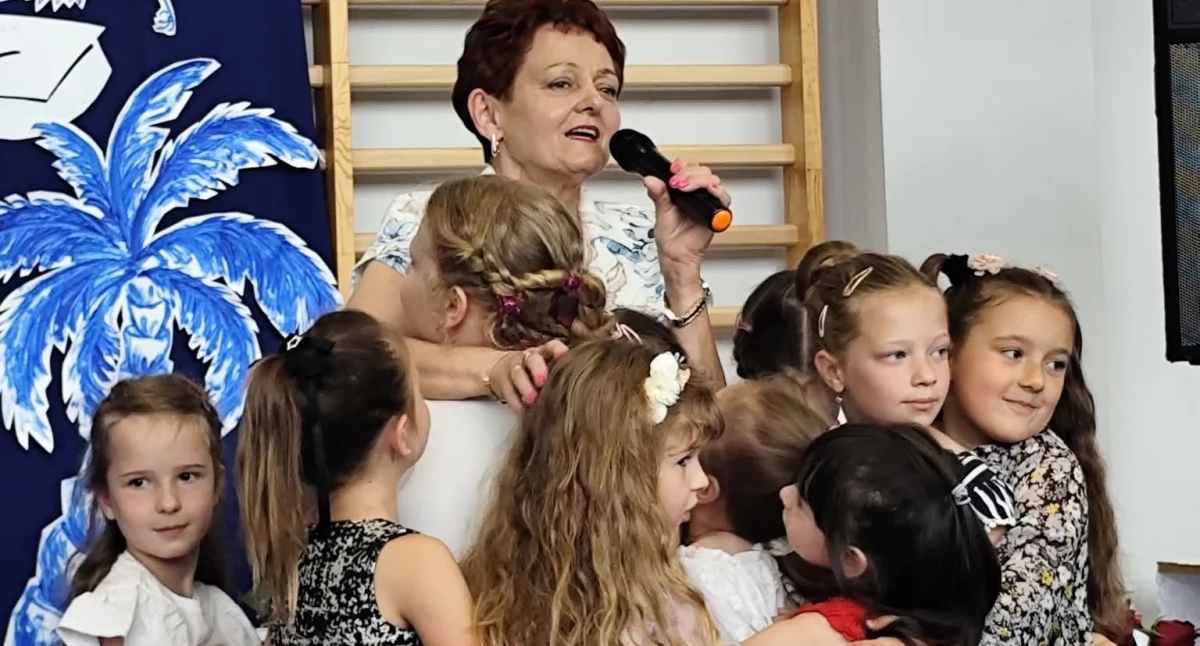 They said goodbye to the long-time school principal