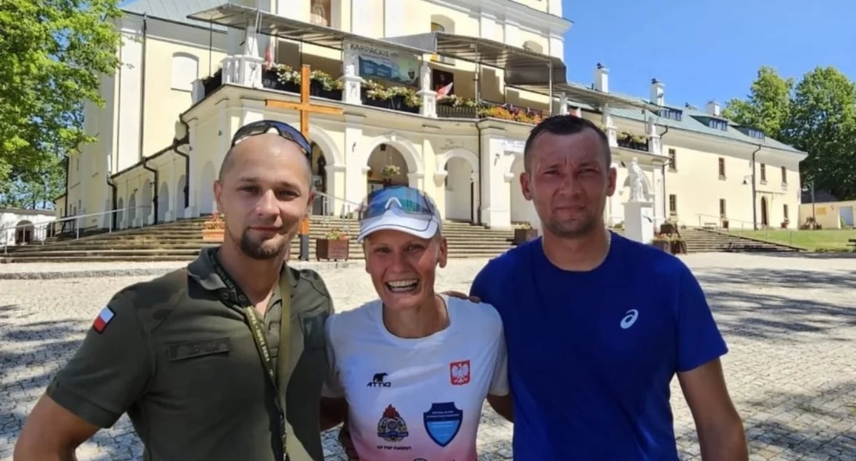 Charity run around Poland with "territorials" [PHOTOS]