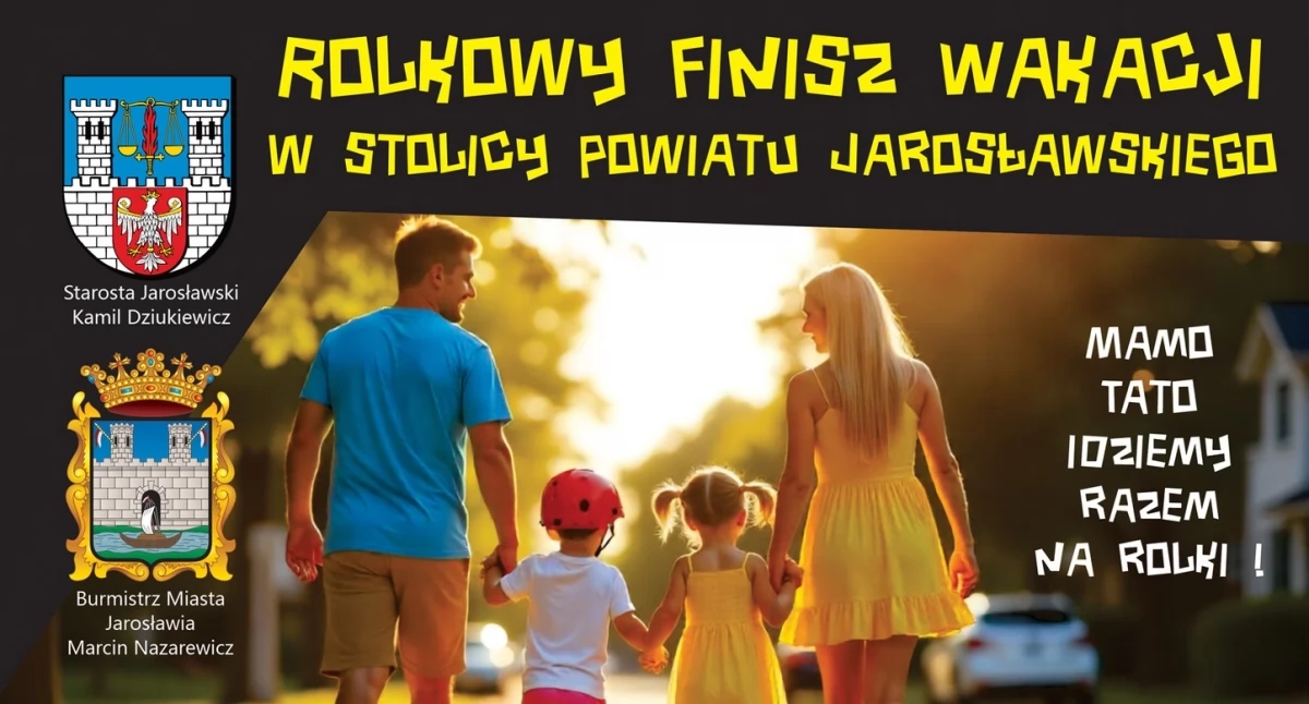 Rollerblading Holiday Finish in Jarosław