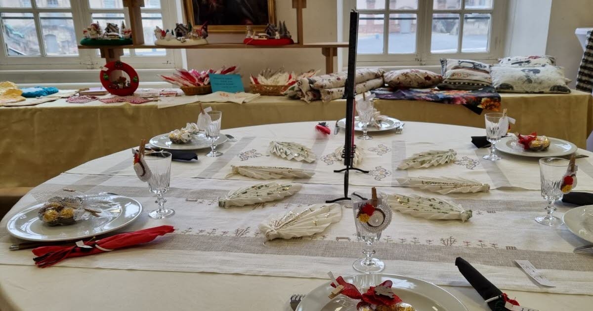 Lunéville. 16e édition du marché de Noël du Panier des fées au château