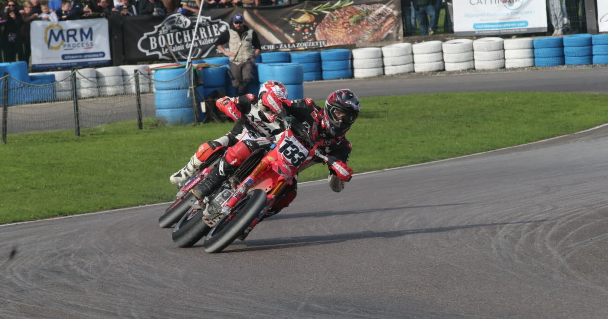 Supermoto - Burgonya-Franche-Comté Şampiyonası. Pusey'de şampiyonluklar tehlikede.