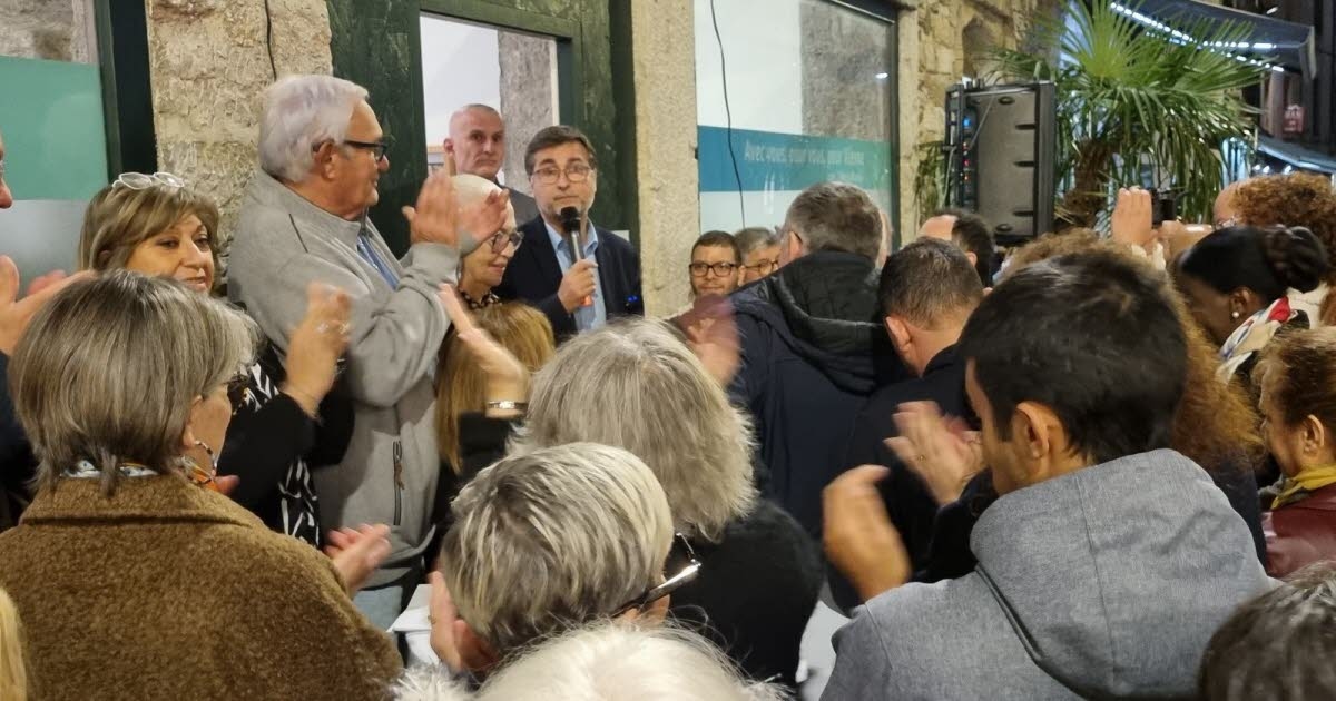 Kommunalwahlen 2026. Vienne: Thierry Kovacs eröffnet sein Wahlkampfbüro.