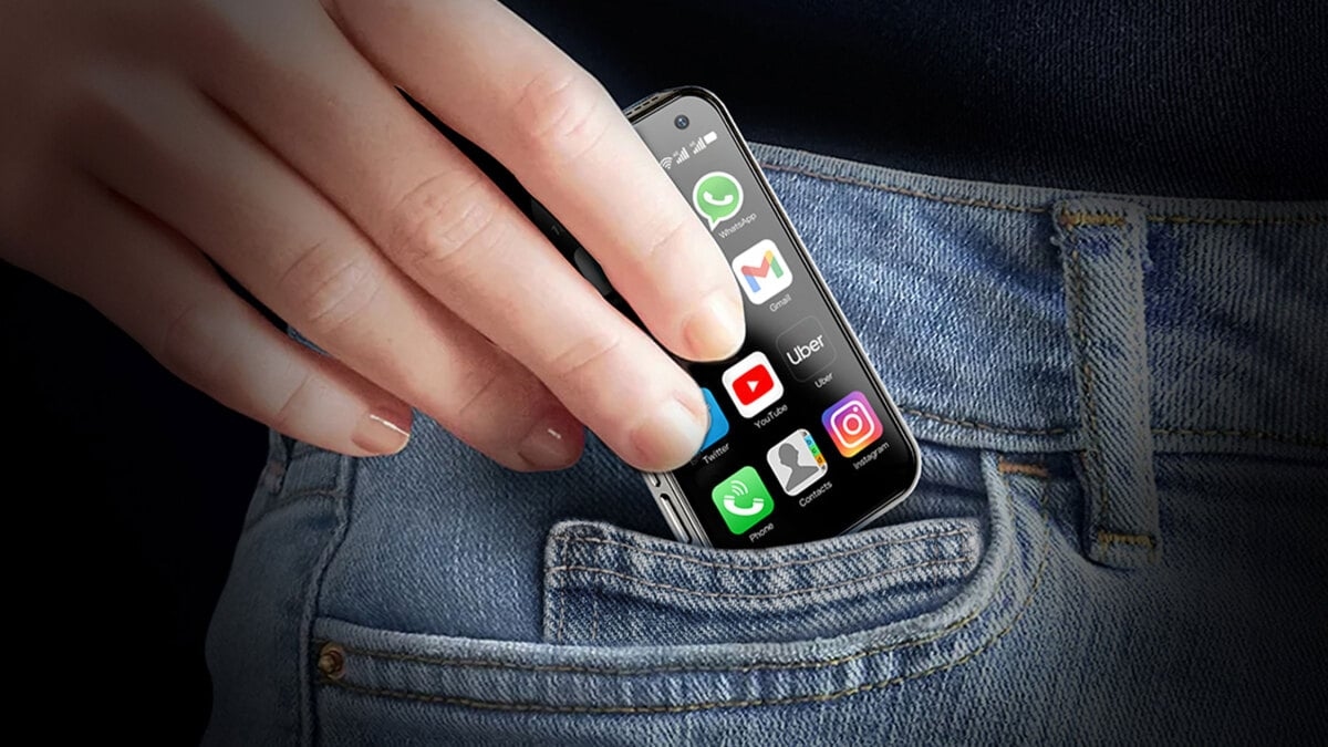 Seja minimalista em tecnologia com este NanoPhone minúsculo e totalmente funcional por US$ 90.