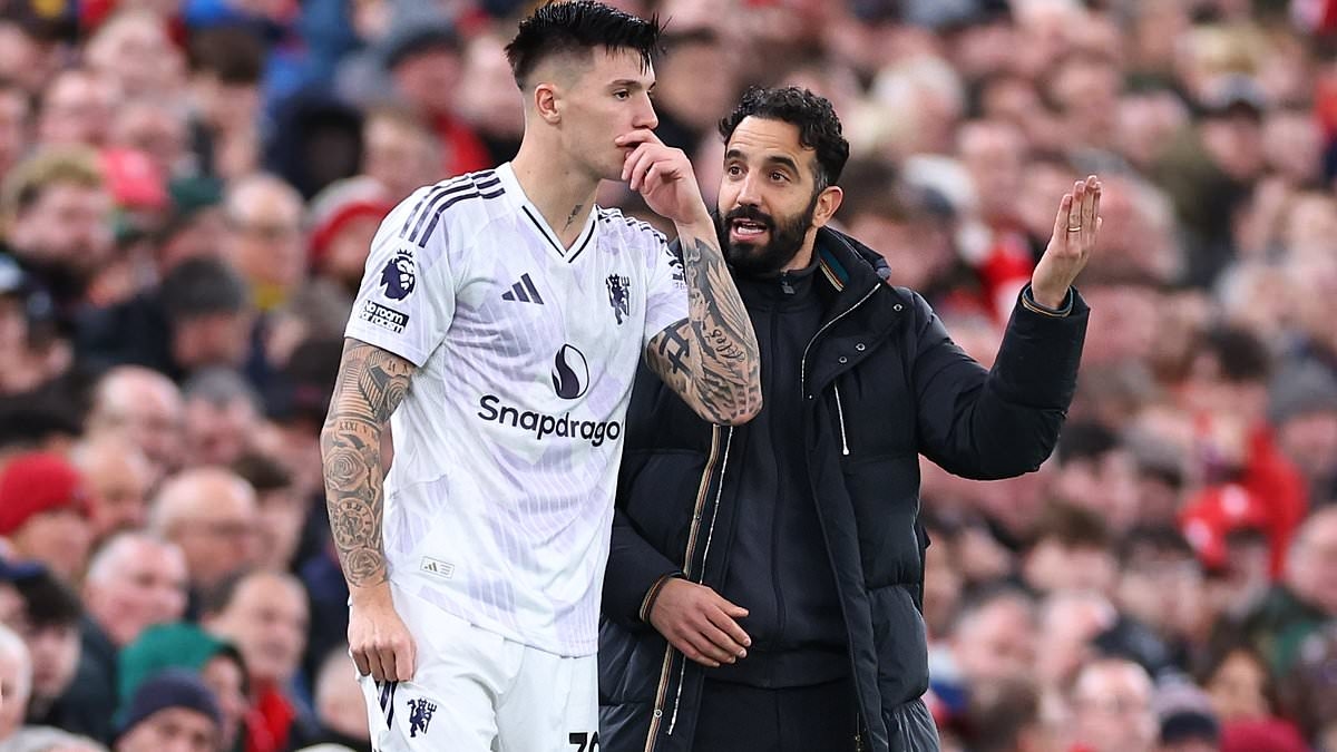 Ruben Amorim calls Benjamin Sesko a 'control freak' and admits he is 'struggling' to settle at Man United, as he gives brutally honest advice to striker after Gary Neville labelled £73m signing 'miles off it'