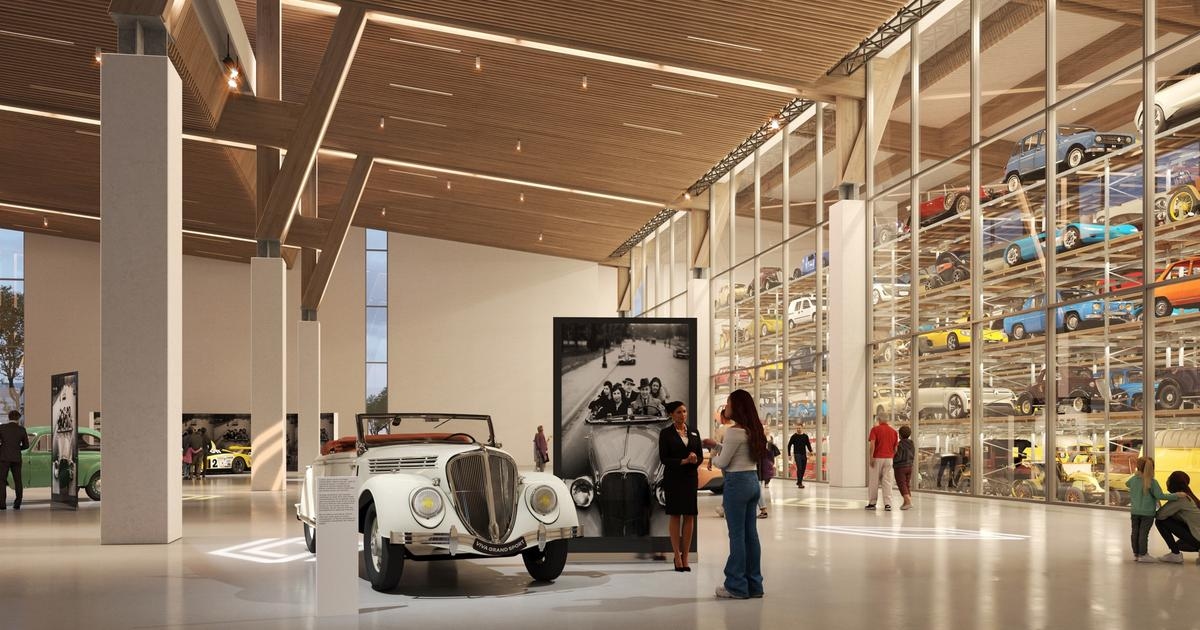 Retrospektywy tematyczne, miniatury i zabawki... Jak będzie wyglądać przyszłe muzeum Renault w Flins?