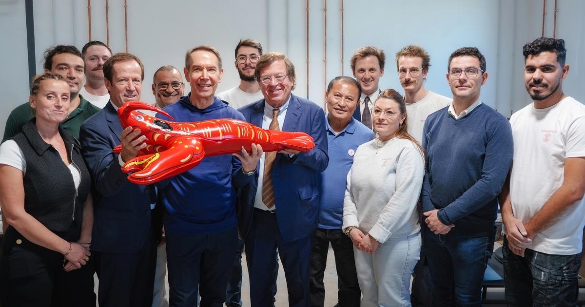 Jeff Koons ve Bernardaud şirketi arasında uzun vadeli bir iş birliği
