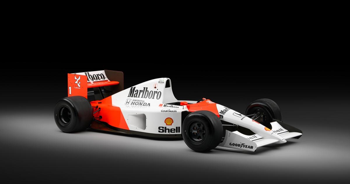 Senna's McLaren F1 car up for auction