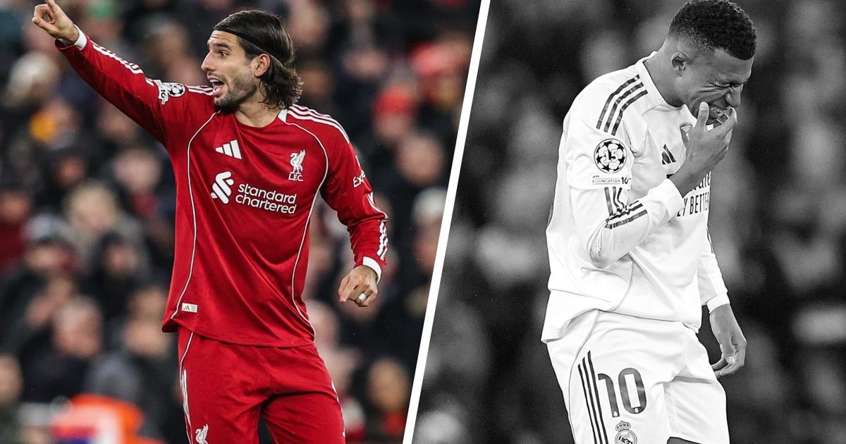 Liverpool-Real Madrid: Mbappé neutralizado, Courtois fantástico, Szoboszlai decisivo... Lo mejor y lo peor del partido.