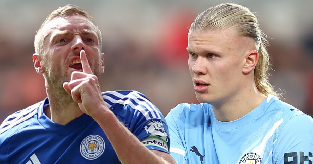 Erling Haaland still only halfway to Jamie Vardy record as Man City star eyes more history