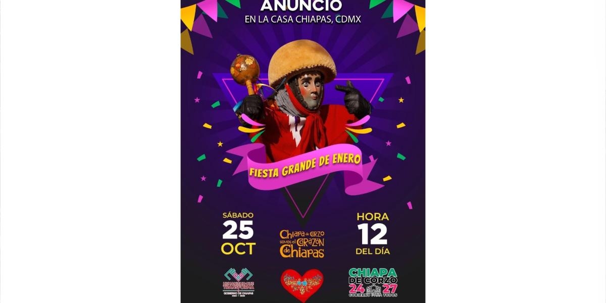 Chiapas deploys tourism promotion strategy with its 2026 Chiapa de Corzo Grand Festival