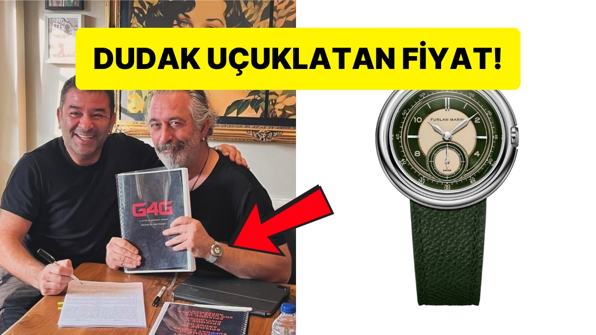 U zult verrast zijn als u de prijs hoort van het luxe horloge van komiek Cem Yılmaz!