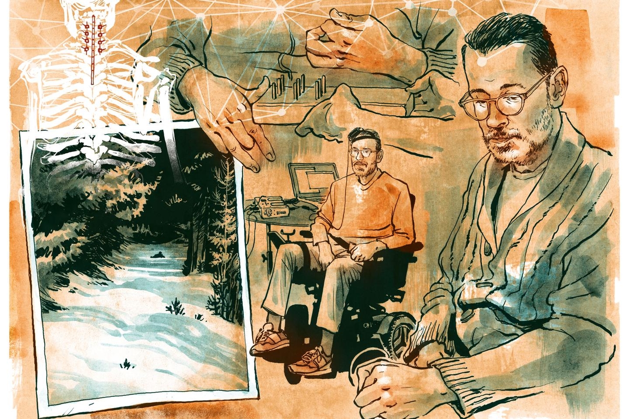 «Машина не ошибается. Ошибается лишь подопытный кролик»: Арно Робер, страдающий квадриплегией, рассказывает о нейротехнологическом клиническом исследовании, в ходе которого была предпринята попытка его восстановить.