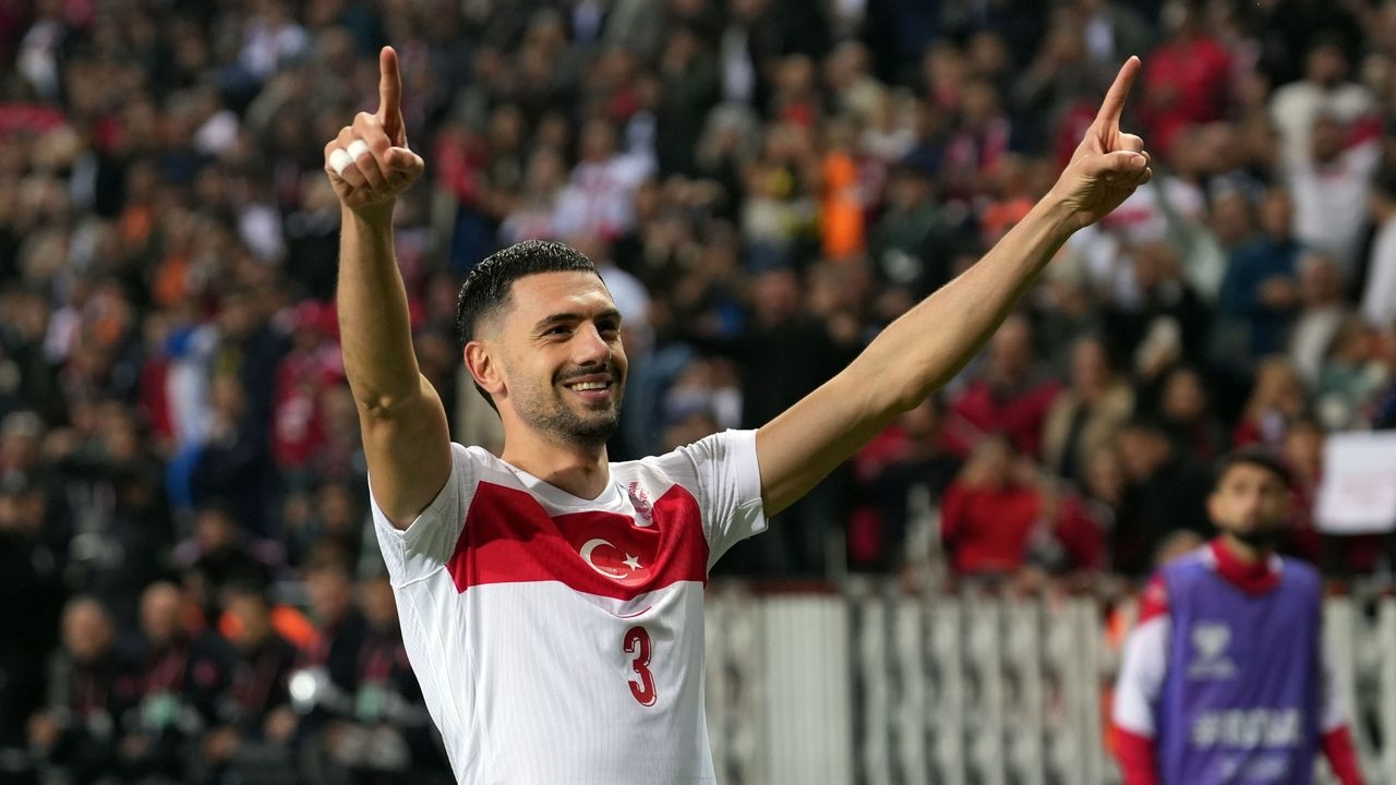 Merih Demiral’dan Gürcistan maçında 2 gol