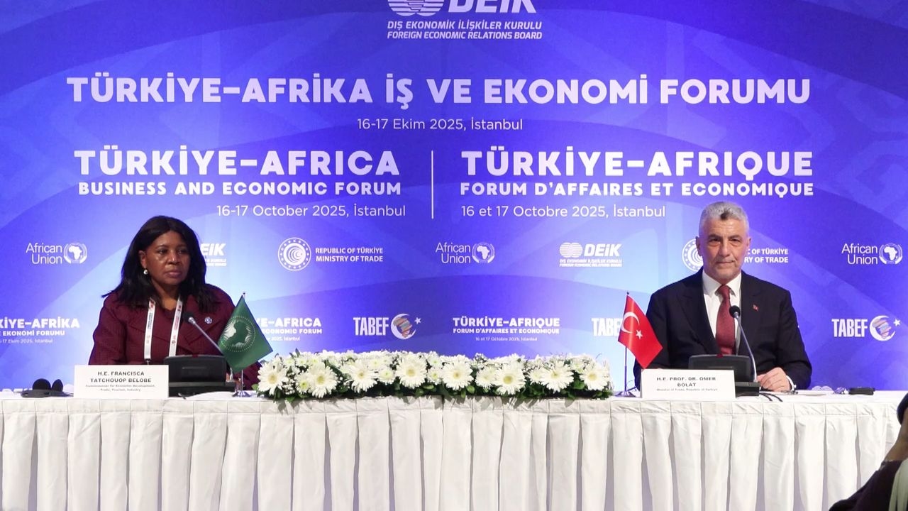 Minister Bolat: Trade volume between Türkiye and African countries has increased sevenfold in 22 years