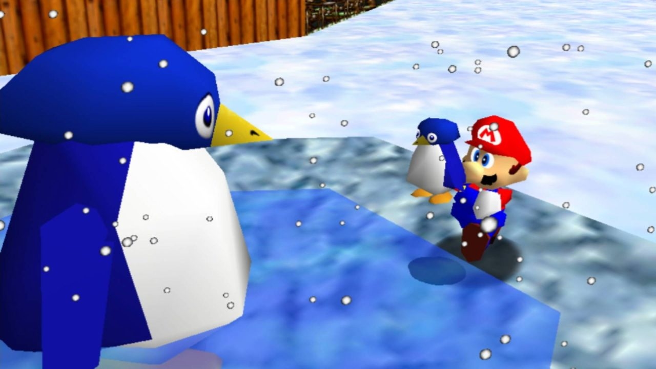 Das grausame Pinguin-Meme aus Super Mario 64 wird 30 Jahre alt.