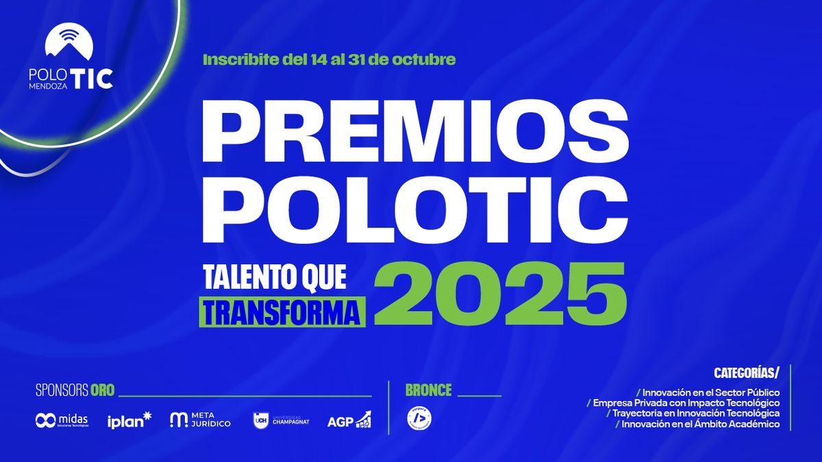 Últimos dias para se inscrever nos Prémios Polo TIC Mendoza