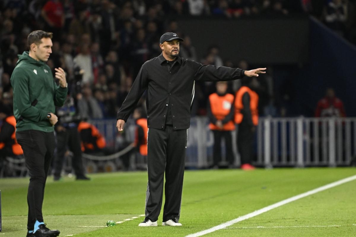 Vincent Kompany, entrenador del Bayern de Múnich, tras la victoria ante el PSG: "Este tipo de partidos se juegan al filo de la navaja".